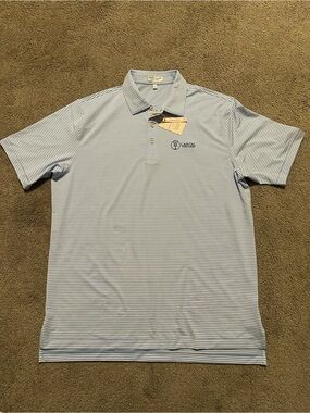 Peter Millar Summer Comfort Polo Shirt Mens L NWT